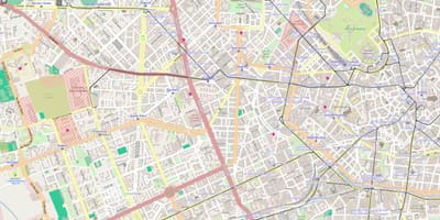 Сан-Сыра, Мілан карта
