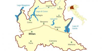Карта Мілан, Ламбардыя