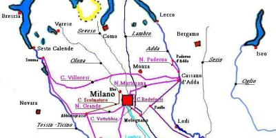 Карта Мілана Навильи раён