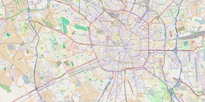 Карта чыгуначная станцыя Мілана рогоредо 
