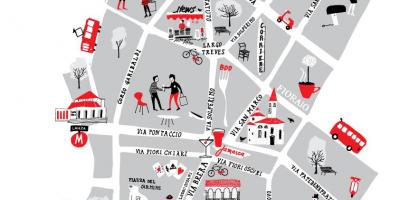 Карта Брера Мілан